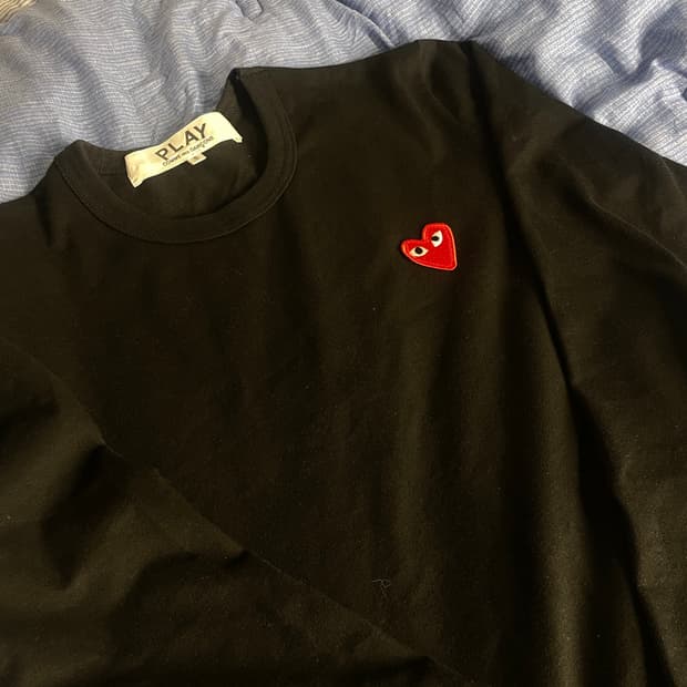 (개급처)꼼데가르송 롱슬리브 S