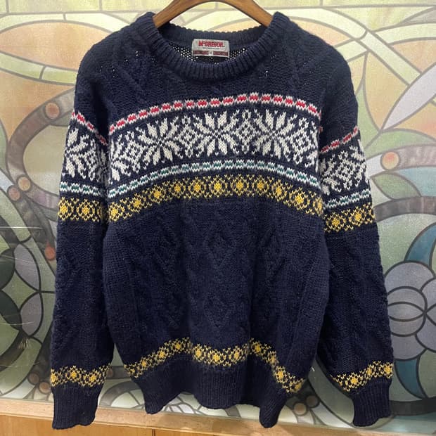 Vintage Mcgregor sweater 울100