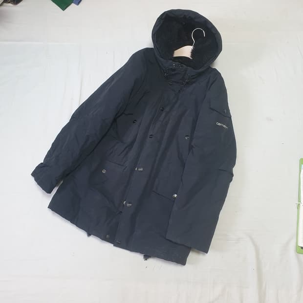 칼하트 블랙 앵커리지 파카