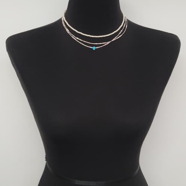unique necklace set