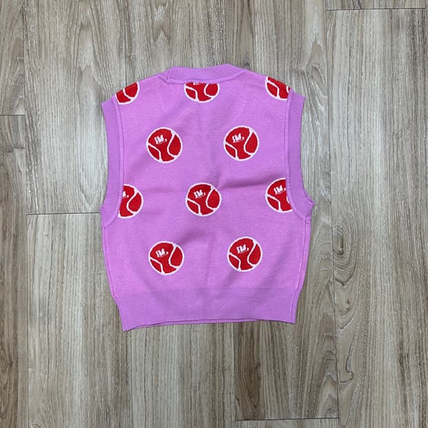 럭키 마르쉐 테니스 니트 베스트