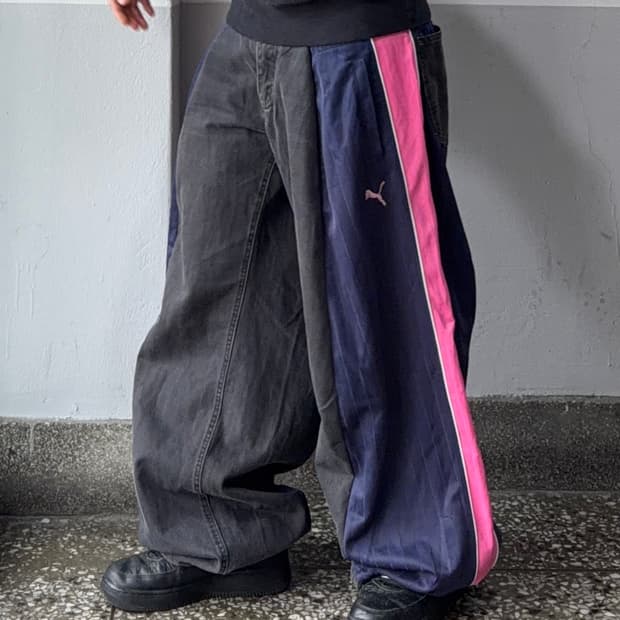 커스텀 반반팬츠