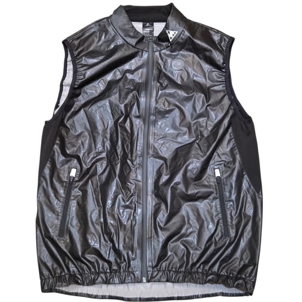 르꼬끄 모듈레이트 블랙 기능성 우븐 조끼 베스트 