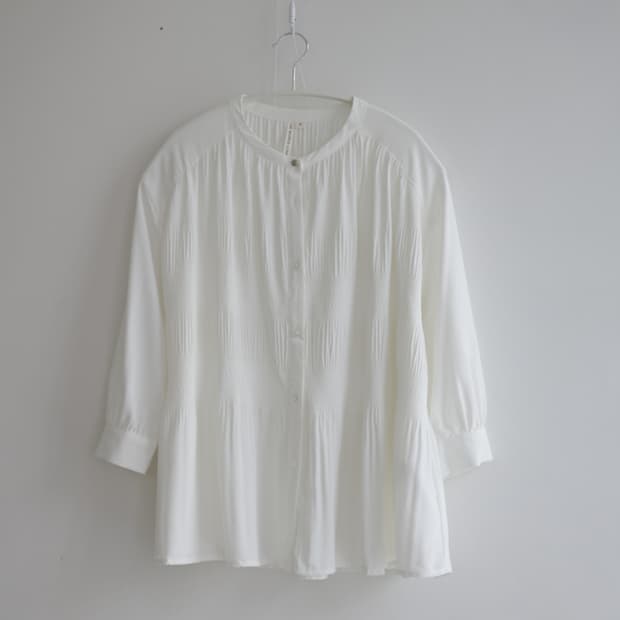 HK WORKS LONDON  셔링 블라우스