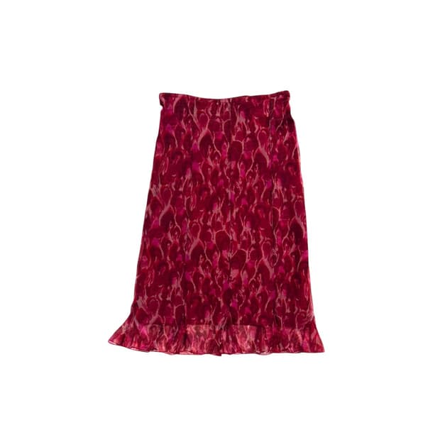 Morgan de toi 빈티지 메쉬 스커트