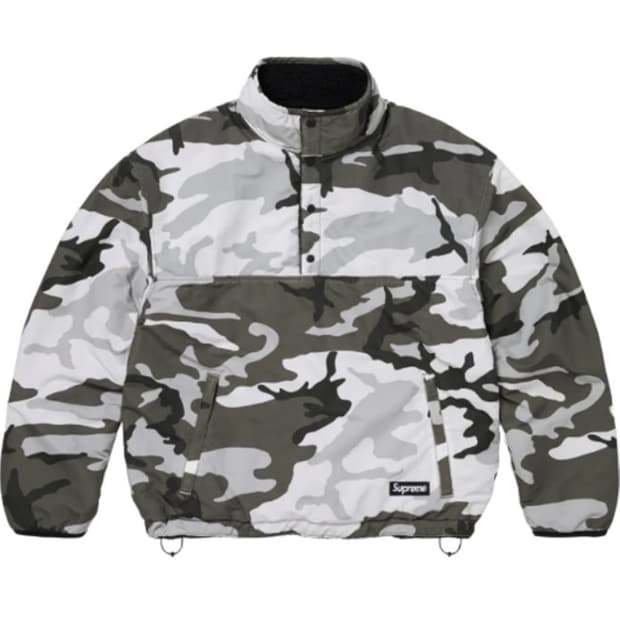슈프림 리버시블 자켓
