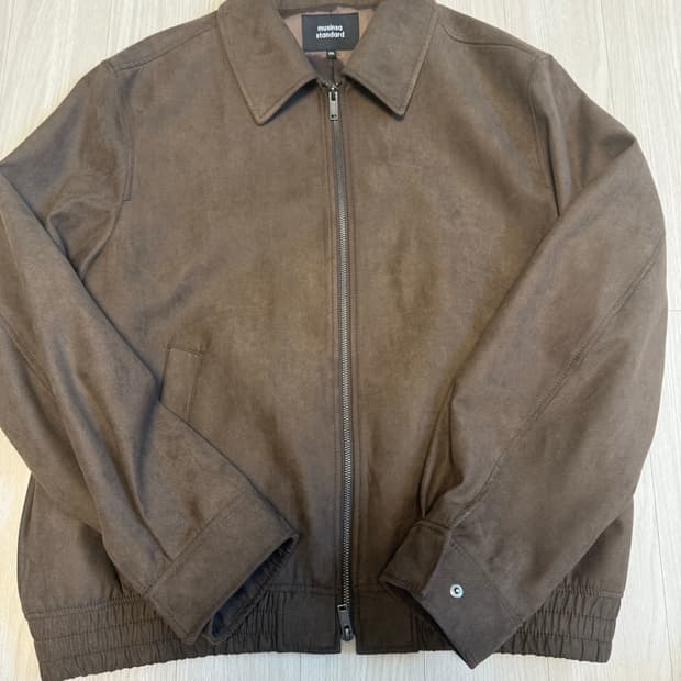 무신사 스탠다드 스웨이드 자켓 xxl