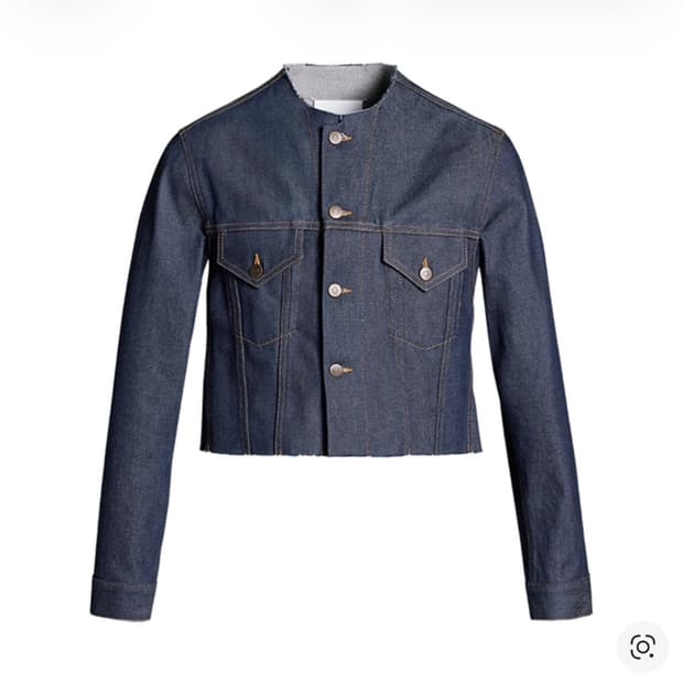 [새제품] 메종마르지엘라 여성 카라리스 데님자켓 EU38