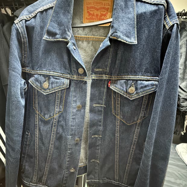 리바이스 청자켓