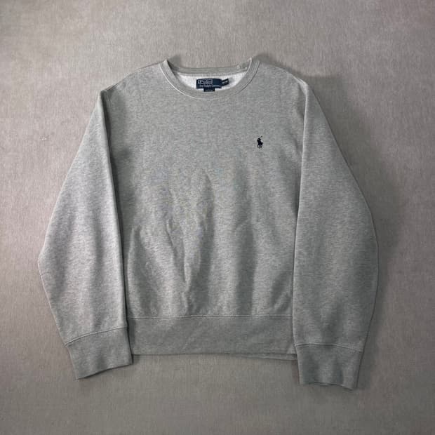 100 폴로랄프로렌 스몰포니 그레이 맨투맨