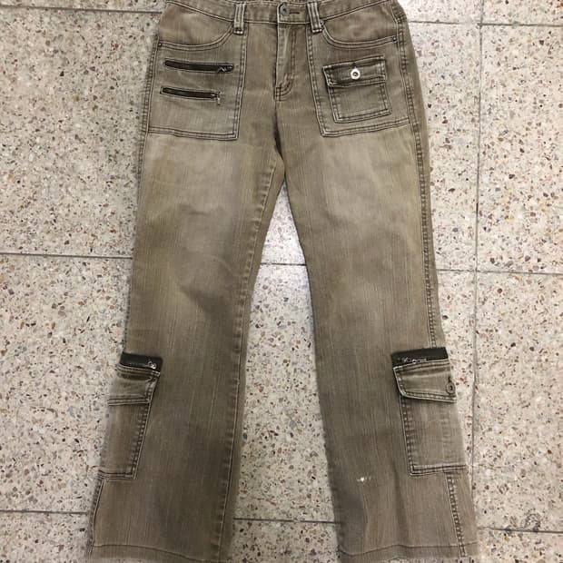 cargo lowrise pt (착용샷 o)