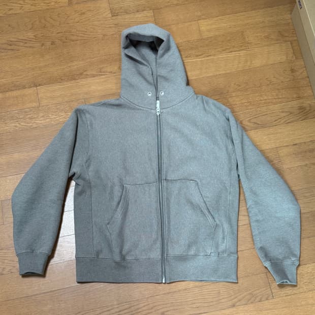 카키스 집업 후디