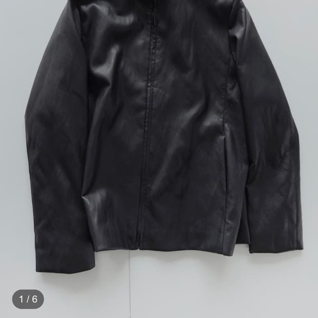 seigi yuri leather zip jacket 2사이즈