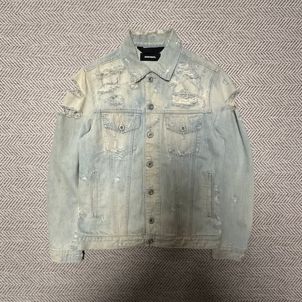 DIESEL damage denim jacket