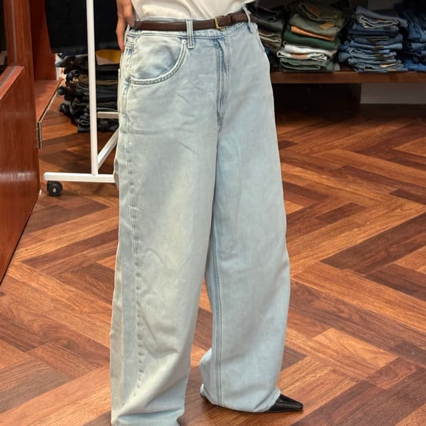 Levis 연청 와이드 팬츠