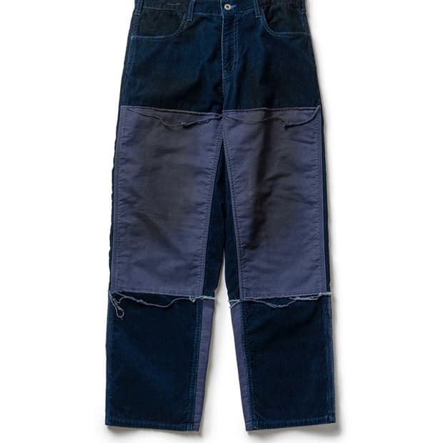 뤡코즈 코듀로이 더블니 팬츠