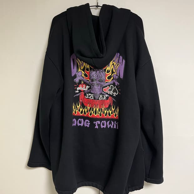 DOG TOWN 도그타운 그래픽 후드집업