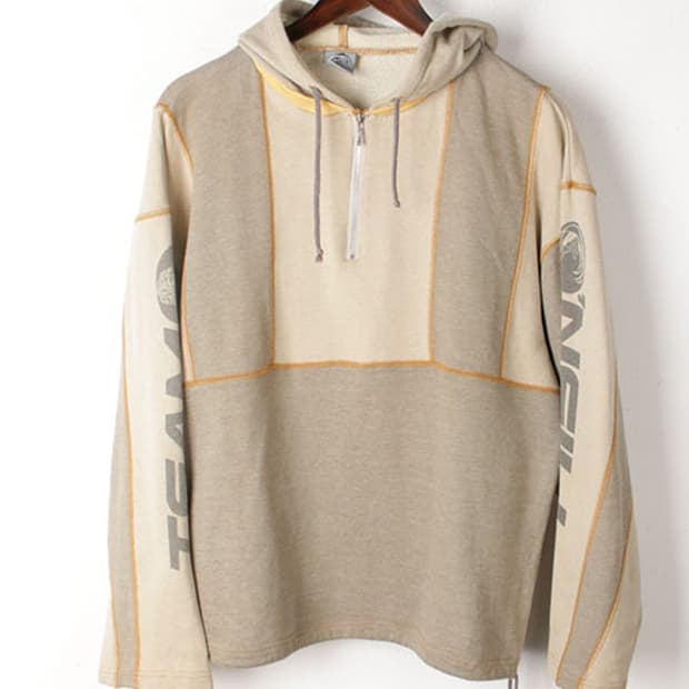 빈티지 패치워크 스웻 롱슬리브