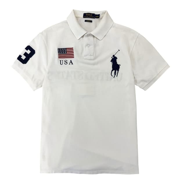폴로 피케 반팔 빅포니 USA (L) 