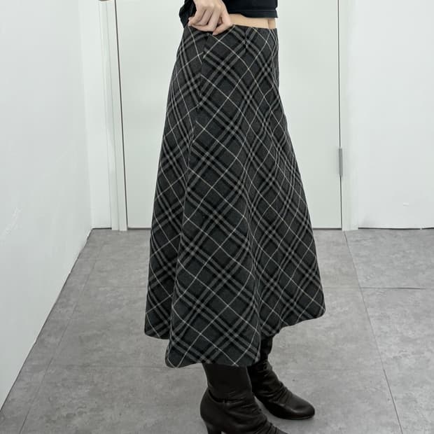 BURBERRY LONDON 빈티지 체크 스커트