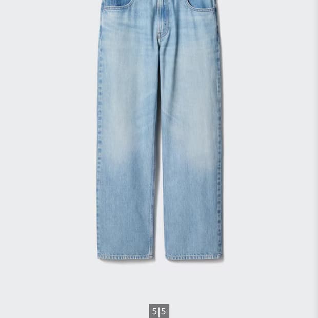 유니클로 jw앤더슨 스트레이트 진