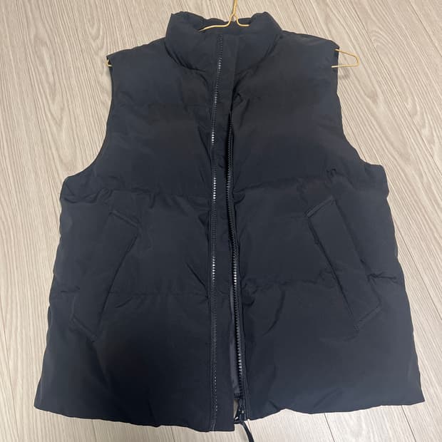 폴햄 조끼패딩 블랙 150