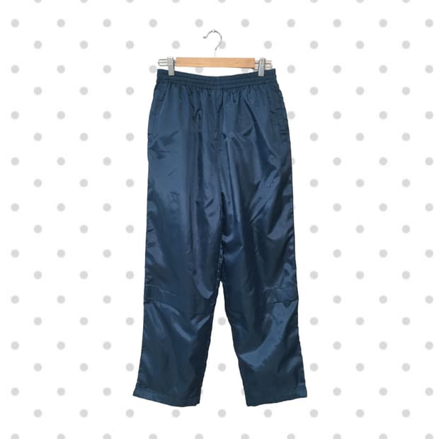 vintage wind pants deep blue