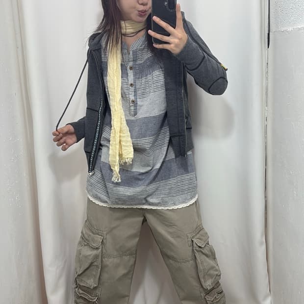⚪️ 데일리 빈티지 믹스매치 코디