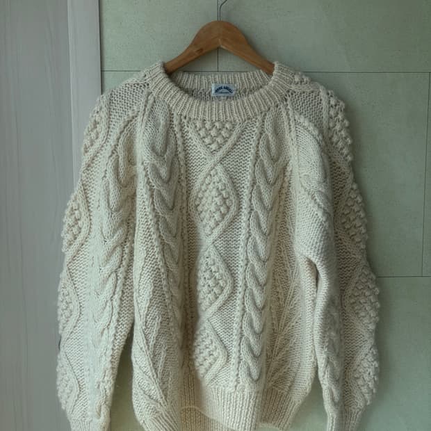 피셔맨 케이블 니트