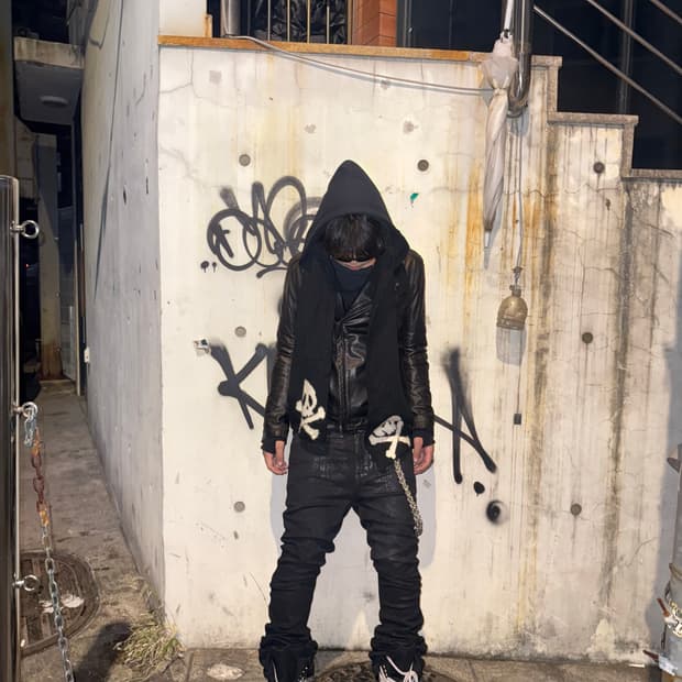 Katharine Hamnett 레더자켓