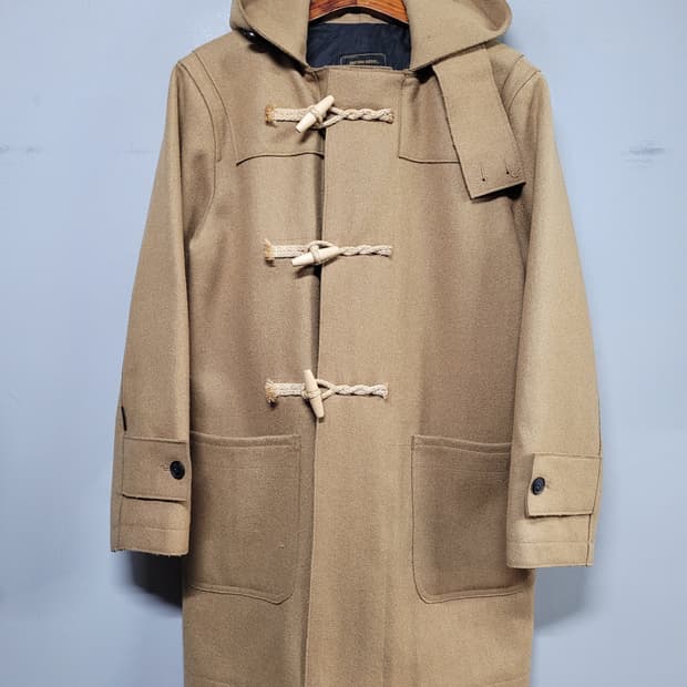 유니폼 브릿지 울 더플 코트