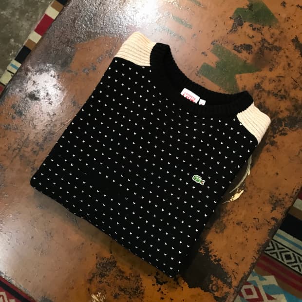 라코스테 블랙 베이지 나그랑 울 니트 남성 102 105 여성 루즈핏