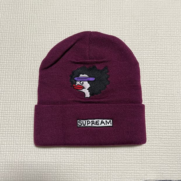 슈프림 곤즈 램 비니 플럼