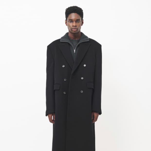 포커페이스 24fw 짜르 더블 코트 48 사이즈 판매