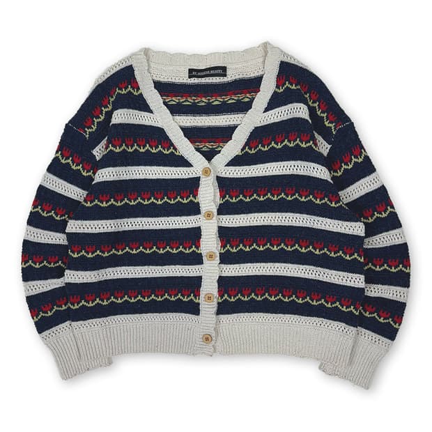 바이말렌뷰티 플로럴 가디건