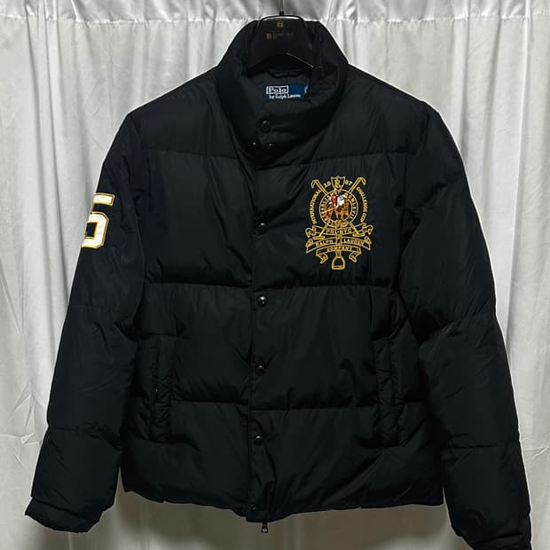 no.99 폴로 랄프로렌  치프키프 블랙 패딩 점퍼 100사이즈 s