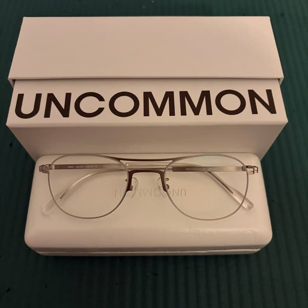 언커먼아이웨어 26ss신상 EDDY 실버