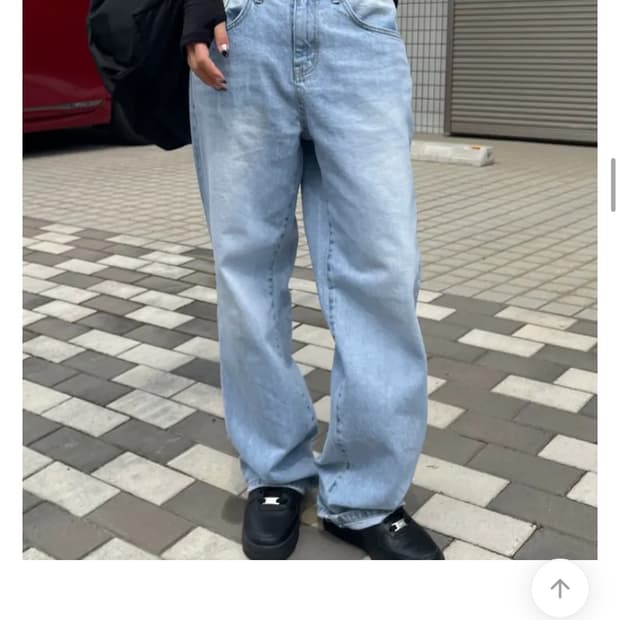 주도 연청 빈티지 데님 로우라이즈 팬츠