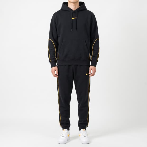 나이키 x 녹타 에센셜 셋업 블랙(아시아 L/85)기모후드 조거팬츠 세트
