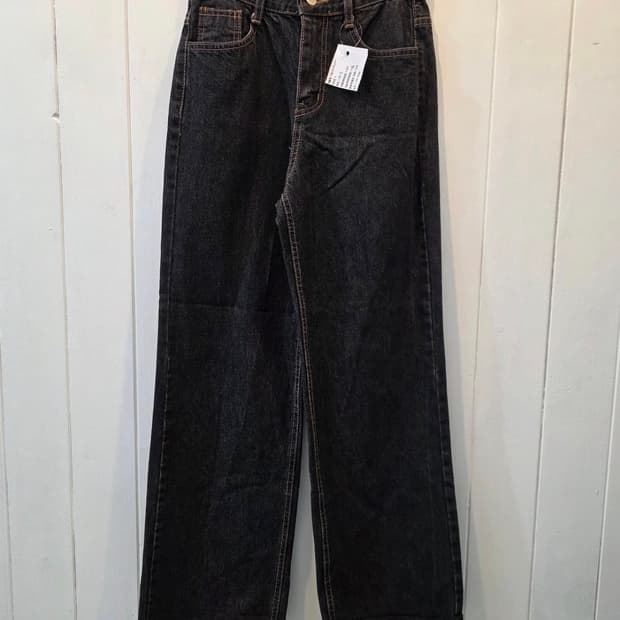 BLACKUP 와이드 청바지