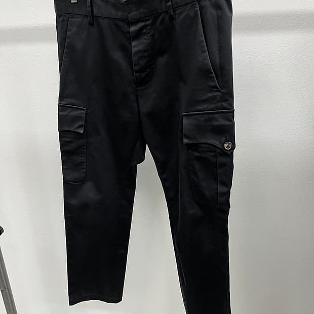 31-32) 디스퀘어드 블랙 카고팬츠 