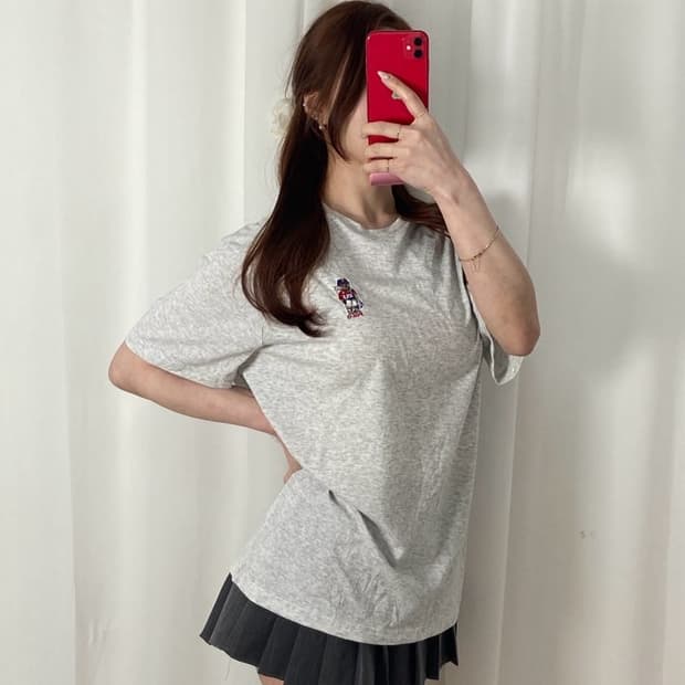 폴로 테디베어 라운드 티