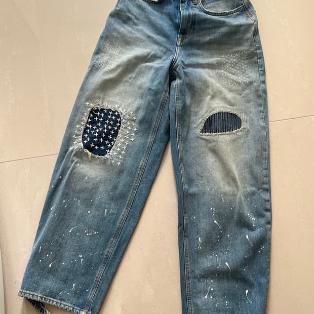 자다 아더에러 바지 