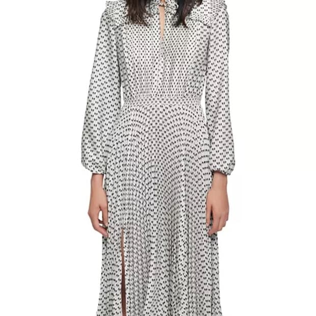 마쥬 보타이 패턴 원피스 새상품 