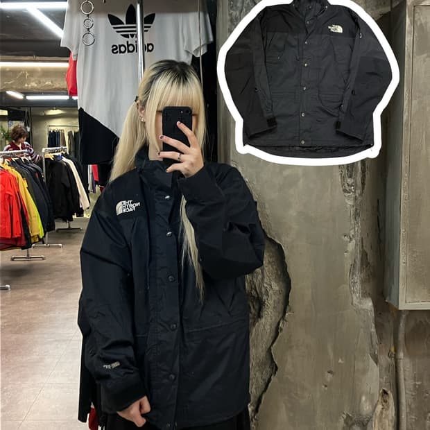 노스페이스 점퍼 블랙 95  #csz2108