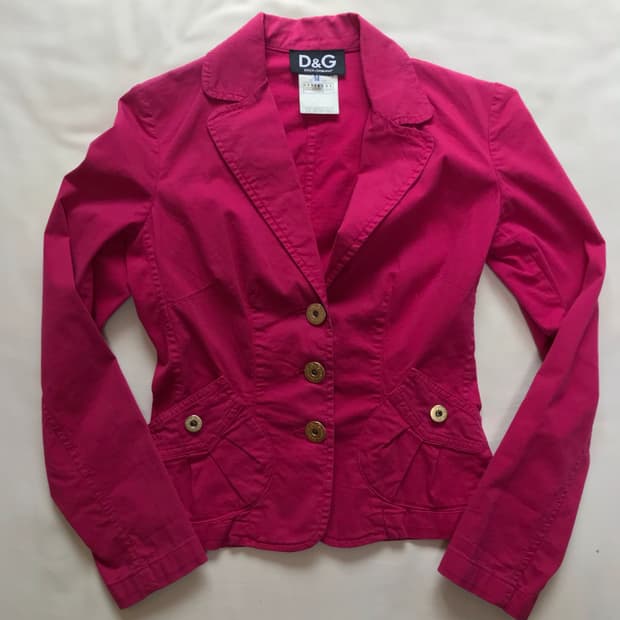 돌체앤가바나 크롭자켓