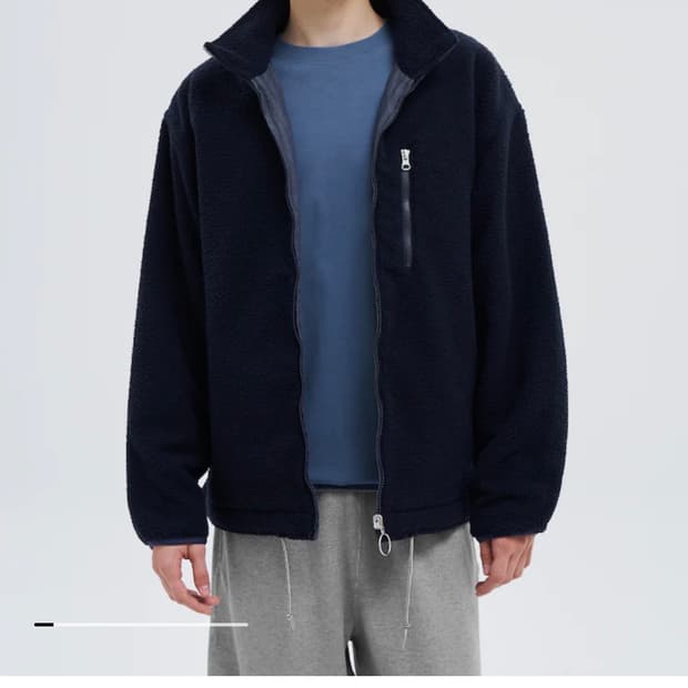 나나미카 리버서블 플리스 25fw