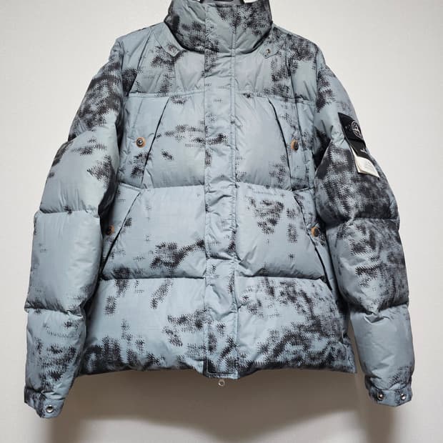 스톤아일랜드 EARTH MAPPING 카모플라쥬 아이스 자켓 (새상품)