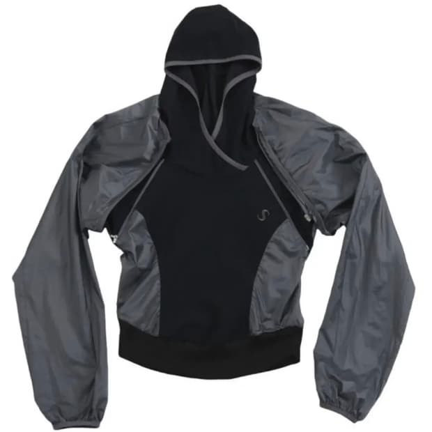 오호스 투웨이 후디 볼레로