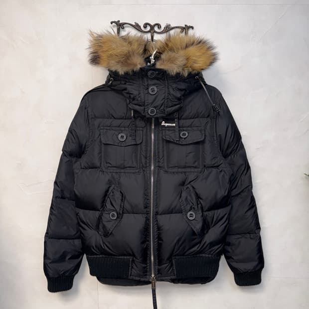 Dsquared 2 Coal Miner Raccoon Fur 패딩 